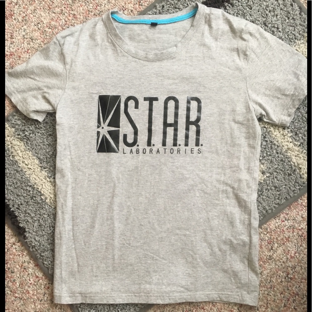Unisex the flash star lab Barry Allen t shirt